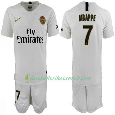 Fußballtrikots Paris Saint-Germain Mbappe 7 Kinder 2018-2019 Kurzarm Auswärts-trikot kaufen